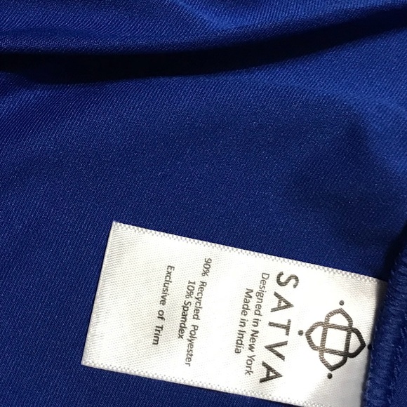 Satva Movement Blue Samkara Legging Size Small - Picture 2 of 7